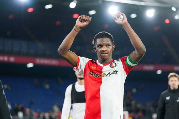 Eredivisie: Feyenoord Rotterdam v FC Volendam Rotterdam - Givairo Read of Feyenoord during the eleventh competition round of the 2025 2026 Eredivisie season. The match is set between Feyenoord Rotterdam and FC Volendam at Stadion Feijenoord De Kuip on 1 November 2025 in Rotterdam, The Netherlands. Copyright: xYannickxVerhoevenx