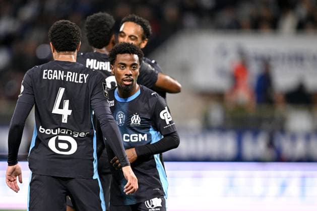 AJ Auxerre v Olympique de Marseille - Ligue 1 McDonald s 2025 2026 08 Angel GOMES (om) during the Ligue 1 McDonald s match between Auxerre and Marseille at Stade de L Abbe-Deschamps on November 1, 2025 in Auxerre, France. Auxerre France  Copyright: xIconxSportx 776408542