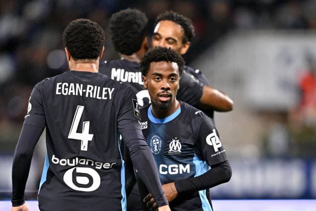 AJ Auxerre v Olympique de Marseille - Ligue 1 McDonald s 2025 2026 08 Angel GOMES (om) during the Ligue 1 McDonald s match between Auxerre and Marseille at Stade de L Abbe-Deschamps on November 1, 2025 in Auxerre, France. Auxerre France  Copyright: xIconxSportx 776408542