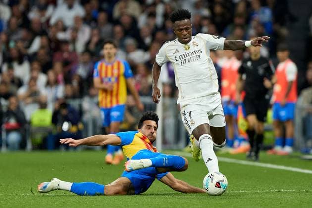 Football, Spain, Real Madrid - FC Valencia