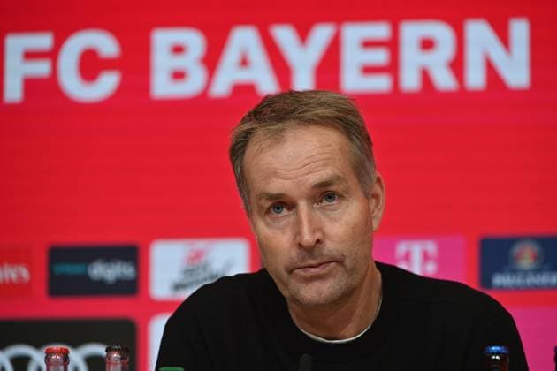 Coach Kasper HJULMAND Bayer Leverkusen , single picture,cropped single motif,portrait,portrait,portrait PRESS CONFERENCE Football 1 Bundesliga Season 2025 2026, 9 Matchday, Matchday09 FC Bayern Muenchen Bayer 04 Leverkusen 3 0 on 01 11 2025 , A L L I A N Z A R E N A