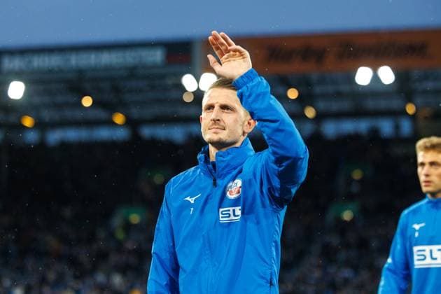 Nico Neidhart Rostock GER, FC Hansa Rostock vs SC Verl, Football, Men, 3 Liga, Matchday 13, Season 2025 2026, 01 11 2025 Rostock Ostseestadion Mecklenburg Vorpommern Germany