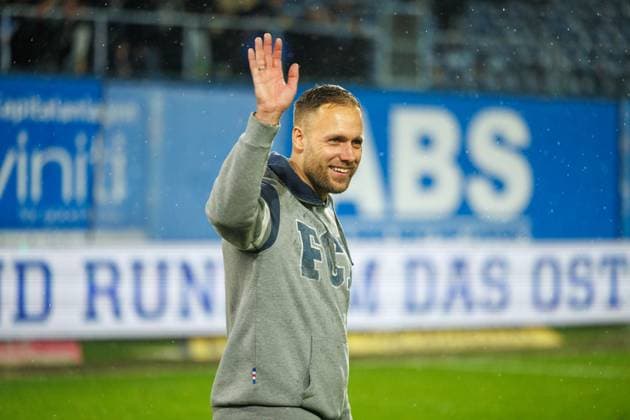 Coach Daniel Brinkmann Rostock GER, FC Hansa Rostock vs SC Verl, Football, Men, 3 Liga, Matchday 13, Season 2025 2026, 01 11 2025 Rostock Ostseestadion Mecklenburg Vorpommern Germany