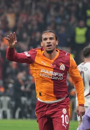ISTANBUL, TURKEY - NOVEMBER 1: Leroy Sane of Galatasaray during the Trendyol Turkish Super League match between Galatasaray SK and Trabzonspor at Rams Park Stadium on November 1, 2025 in Istanbul, Turkey. Istanbul Turkey Copyright: xSeskimphotox GSaray-Trabzon-011125 (49)