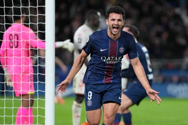Paris Saint-Germain FC v OGC Nice - Ligue 1 McDonald s 2025 2026 09 Goncalo MATIAS RAMOS (psg) during the Ligue 1 McDonald s match between Paris Saint-Germain FC and OGC Nice at Parc des Princes on November 1, 2025 in Paris, France. Paris France  Copyright: xFEPx 776348189