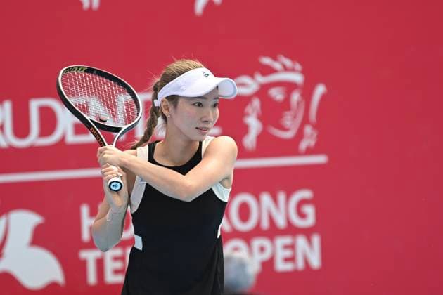 Momoko Kobori In WTA250 Japanese tennis player Momoko Kobori during a match at the Hong Kong Tennis Open on November 2, 2025 in Hong Kong. (Photo by Kobe Li Nexpher Images) Hong Kong