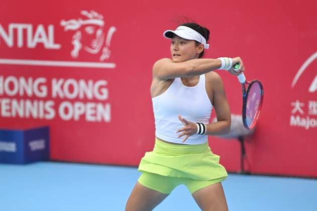 Yafan Wang In WTA250 Chinese tennis player Yafan Wang during a match at the Hong Kong Tennis Open on November 2, 2025 in Hong Kong. (Photo by Kobe Li Nexpher Images) Hong Kong