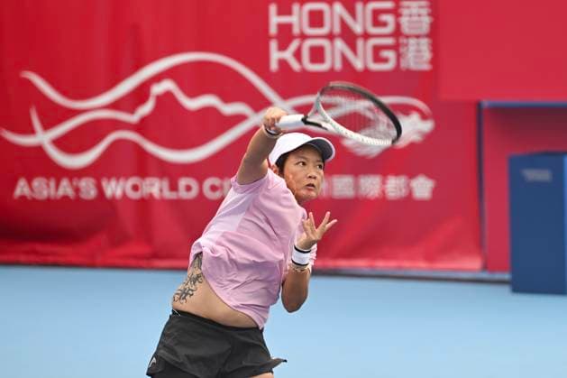 Xinyu Jiang In WTA250 Chinese tennis player Xinyu Jiang during a match at the Hong Kong Tennis Open on November 2, 2025 in Hong Kong. (Photo by Kobe Li Nexpher Images) Hong Kong