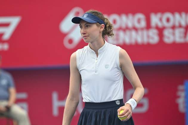 Cristina Bucsa In WTA250 Moldovan-Spanish tennis player Cristina Bucsa during a match at the Hong Kong Tennis Open on November 2, 2025 in Hong Kong. (Photo by Kobe Li Nexpher Images) Hong Kong