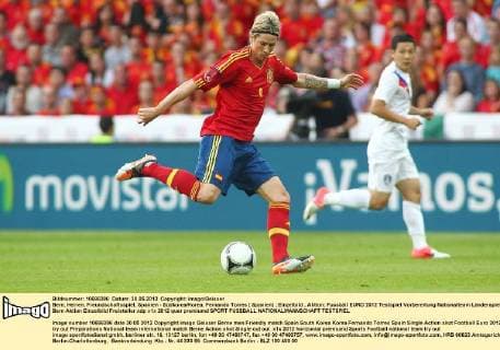 Football, EURO 2012, Test match, Spain - South Korea 4:1