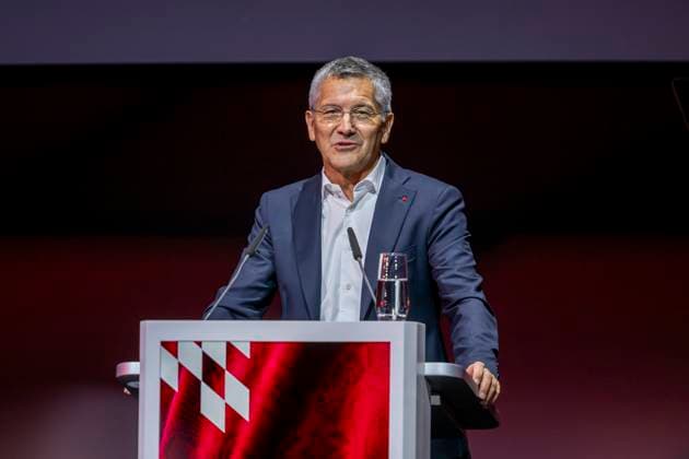 02 11 2025 Football Annual General Meeting of FC Bayern Munich President Herbert Hainer speaks Copyright: xDavidxInderliedx