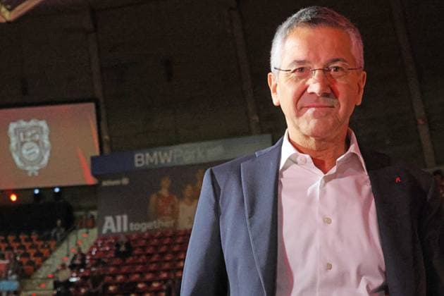 President Herbert Hainer, Football Annual General Meeting 2025 of FC Bayern München eV 02 11 2025 BMW Park PHOTO Mladen Lackovic LakoPress