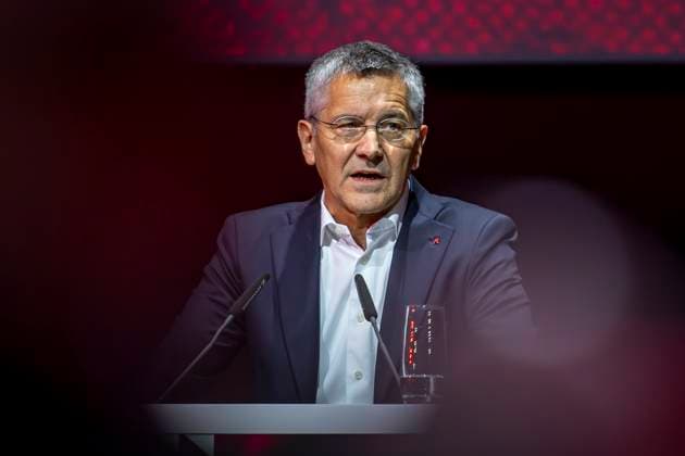 02 11 2025 Football Annual General Meeting of FC Bayern Munich President Herbert Hainer speaks Copyright: xDavidxInderliedx