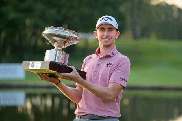 Golf, Hong Kong Open, winner Tom McKibbin