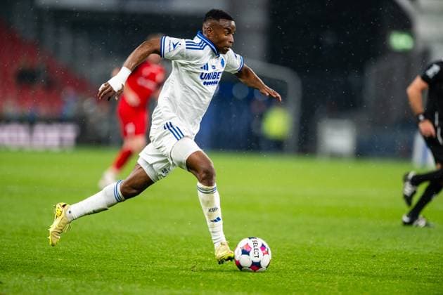 FC Copenhagen v FC Fredericia, 3F Superliga football, Copenhagen, Denmark Copenhagen, Denmark. 01st, November 2025. Youssoufa Moukoko (9) of FC Copenhagen seen during the 3F Superliga match between FC Copenhagen and FC Fredericia at Parken in Copenhagen. Denmark, Copenhagen  Copyright: xGonzalesxPhoto TobiasxJorgensenx