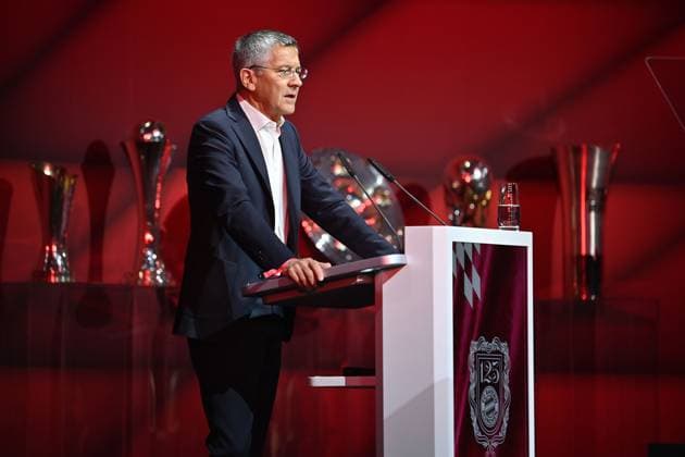 Speech Herbert HAINER President Bayern Muenchen Annual General Meeting 2025 of FC Bayern Muenchen e V on 02 11 2025, Rudi Sedlmayer Halle Â