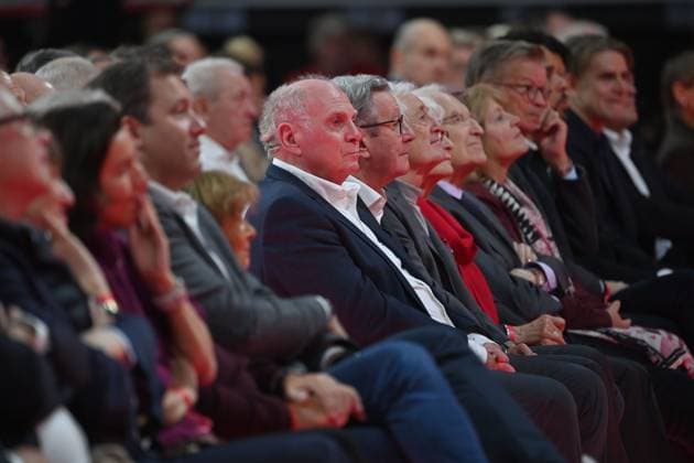 Uli HOENESS Höness,Honorary President Bayern Muenchen , Annual General Meeting 2025 of FC Bayern Muenchen e V on 02 11 2025, Rudi Sedlmayer Halle Â