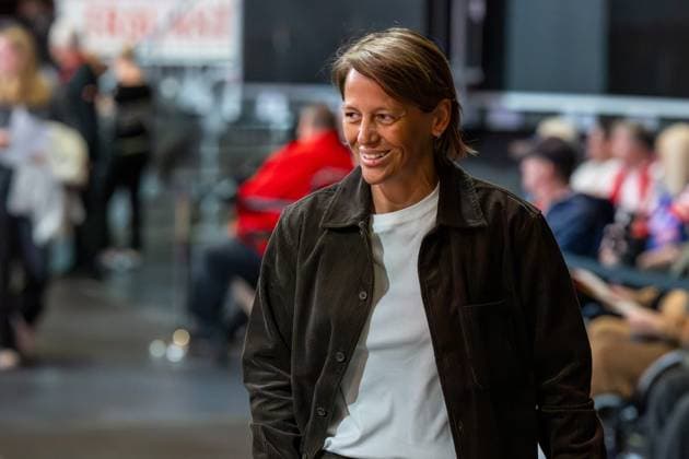 Bianca Rech, Director FC Bayern Women, Annual General Meeting of FC Bayern Muenchen eV, 2025, 02 11 2025 Muenchen Bayern Germany Copyright: xkolbert-press UlrichxGamelx