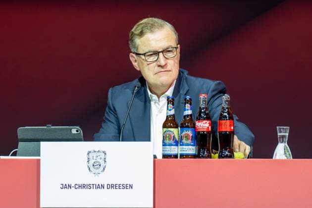 Jan Christian Dreesen, Chairman of the Board of FC Bayern Muenchen AG, Annual General Meeting of FC Bayern Muenchen eV, 2025, 02 11 2025 Muenchen Bayern Germany Copyright: xkolbert-press UlrichxGamelx