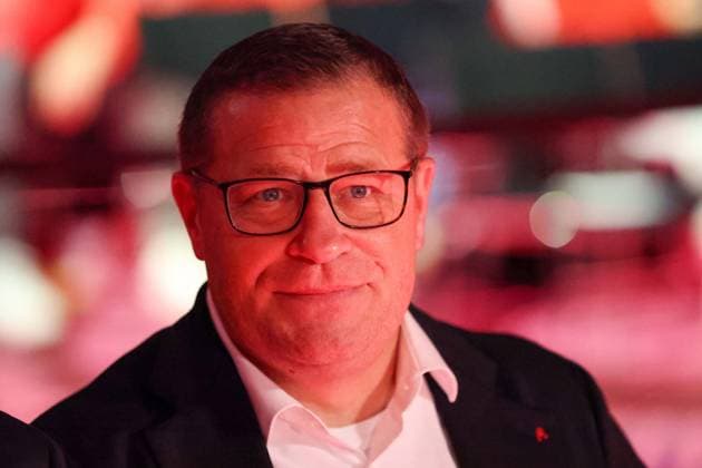 Soccer Annual General Meeting FC Bayern München eV 2025 at BMW Park in Munich Max Eberl Chief Sports Officer Munich DFL regulations prohibit any use of photographs as image sequences and or quasi video xMSx