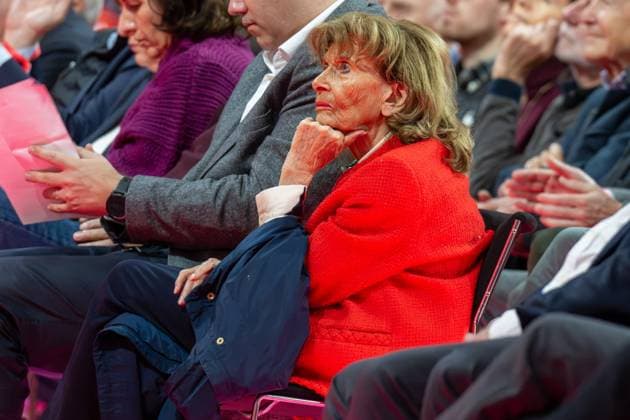 Charlotte Knobloch, President of the Jewish Community of Munich and Upper Bavaria, Annual General Meeting of FC Bayern Muenchen eV, 2025, 02 11 2025 Muenchen Bayern Germany Copyright: xkolbert-press UlrichxGamelx