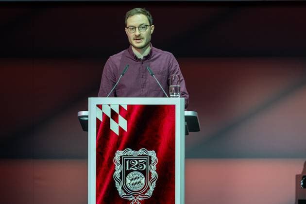 Michael Ott, GER, FC Bayern Muenchen, Football, Bundesliga, Annual General Meeting FC Bayern Muenchen eV 2025, 02 11 2025, DFL DFB REGULATES PROHIBIT ANY USE OF PHOTOGRAPHS AS IMAGE SEQUENCES AND OR QUASI VIDEO, GER, FC Bayern Muenchen, Football, Bundesliga, Annual General Meeting FC Bayern Muenchen eV 2025, 02 11 2025 Muenchen Copyright: xEibner-Pressefotox EP_EER