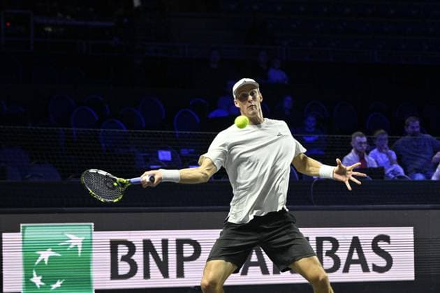 Open de Moselle 2025 - Tennis - ATP, Tennis Herren - Open de Moselle 2025 - 02 11 2025 - Jan Choinski - Angleterre MetzFrance  Copyright: xChryslenexCaillaudx xPznewsx