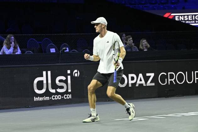Open de Moselle 2025 - Tennis - ATP, Tennis Herren - Open de Moselle 2025 - 02 11 2025 - Jan Choinski - Angleterre MetzFrance  Copyright: xChryslenexCaillaudx xPznewsx