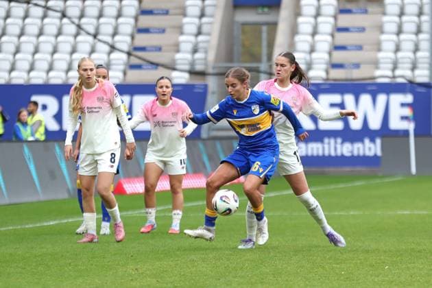 Football, Women, 1. BL, Carl Zeiss Jena - Bayer Leverkusen
