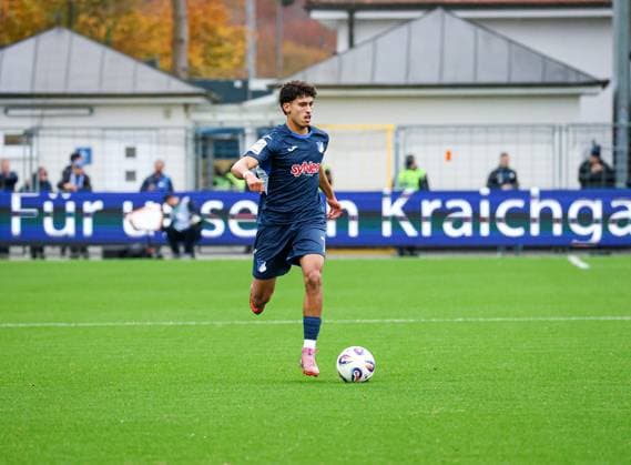 Germany 3 Liga 2025 26, 13 Matchday TSG Hoffenheim II vs SV Waldhof Mannheim, Dietmar Hopp Stadion Sinsheim Ayoube¯AmaimouniEchghouyab Ayoube¯AmaimouniEchghouyab, TSG¯1899¯Hoffenheim¯II, 7 Sinsheim Dietmar Hopp Stadion Baden Württemberg Germany Copyright: xBenedictxChristx