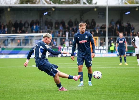 Germany 3 Liga 2025 26, 13 Matchday TSG Hoffenheim II vs SV Waldhof Mannheim, Dietmar Hopp Stadion Sinsheim Paul¯Hennrich Paul¯Hennrich, TSG¯1899¯Hoffenheim¯II, 11 Sinsheim Dietmar Hopp Stadion Baden Württemberg Germany Copyright: xBenedictxChristx