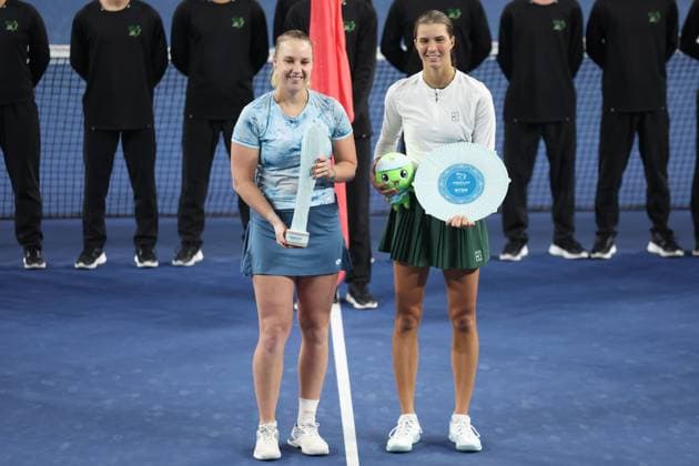 Tennis, WTA Tournament Jiangxi Open in Jiujiang , Final, Lilli Tagger - Anna Blinkova