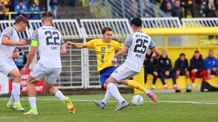 Football, RL Nordost, 1. FC Lok Leipzig - BFC Dynamo Berlin