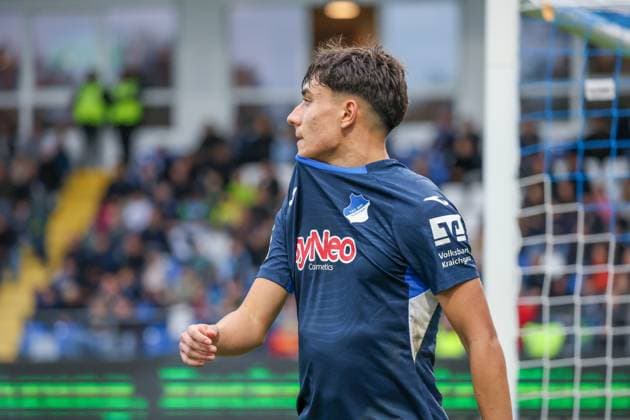 Germany 3 Liga 2025 26, 13 Matchday TSG Hoffenheim II vs SV Waldhof Mannheim, Dietmar Hopp Stadion Sinsheim Deniz¯Zeitler Deniz¯Zeitler, TSG¯1899¯Hoffenheim¯II, 38 Sinsheim Dietmar Hopp Stadion Baden Württemberg Germany Copyright: xBenedictxChristx