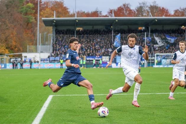 Germany 3 Liga 2025 26, 13 Matchday TSG Hoffenheim II vs SV Waldhof Mannheim, Dietmar Hopp Stadion Sinsheim Ayoube¯AmaimouniEchghouyab Ayoube¯AmaimouniEchghouyab, TSG¯1899¯Hoffenheim¯II, 7 Sinsheim Dietmar Hopp Stadion Baden Württemberg Germany Copyright: xBenedictxChristx