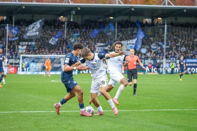 Germany 3 Liga 2025 26, 13 Matchday TSG Hoffenheim II vs SV Waldhof Mannheim, Dietmar Hopp Stadion Sinsheim Ayoube¯AmaimouniEchghouyab Ayoube¯AmaimouniEchghouyab, TSG¯1899¯Hoffenheim¯II, 7 Sinsheim Dietmar Hopp Stadion Baden Württemberg Germany Copyright: xBenedictxChristx