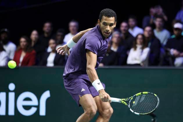TENNIS : Rolex Paris Masters - Finale - 02 11 2025 Felix Auger-Aliassime (CAN) Vs Jannik Sinner (ITA) ParisFrance  Copyright: xMichaelxBaucherx