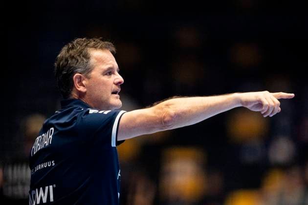 Handball, Golden League Denmark Faeroyene 39 24 Trondheim, Norway 20251102 Faeroyenes coach Hjalti Mohr Jacobsen during the Golden League handball match between Denmark and Faeroyene in Trondheim Spektrum Photo Ole Martin Wold NTB Trondheim Norway EDITORIAL USE ONLY RESTRICTED USE FOR BETTING COMPANIES  Copyright: xOlexMartinxWoldx xNTBx