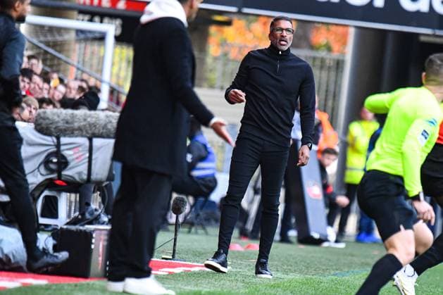 FOOTBALL : Stade Rennais vs RC Strasbourg - Ligue 1 - JournÃ e 11 - 02 11 2025 Habib Beye (Stade Rennais) RennesFrance  Copyright: xBaptistexAutissierx