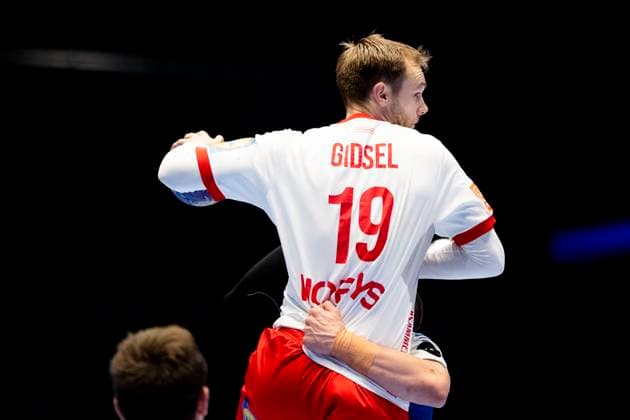 Handball, Golden League Denmark Faeroyene 39 24 Trondheim, Norway 20251102 Denmarks Mathias Gidsel during the Golden League handball match between Denmark and Faeroyene in Trondheim Spektrum Photo Ole Martin Wold NTB Trondheim Norway EDITORIAL USE ONLY RESTRICTED USE FOR BETTING COMPANIES  Copyright: xOlexMartinxWoldx xNTBx