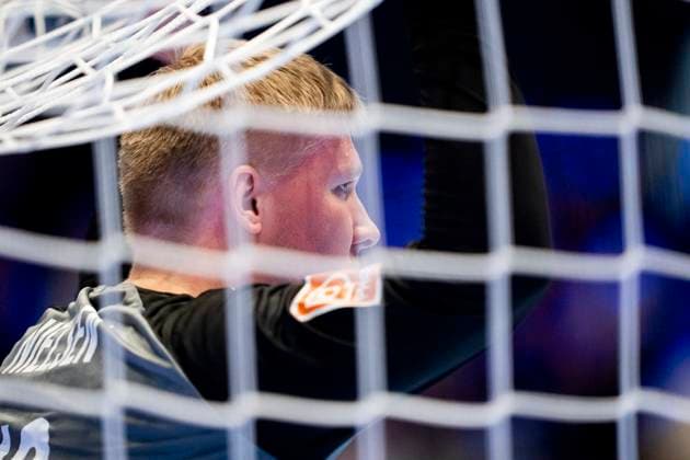 Handball, Golden League Denmark Faeroyene 39 24 Trondheim, Norway 20251102 Denmarks Emil Nielsen during the Golden League handball match between Denmark and Faeroyene in Trondheim Spektrum Photo Ole Martin Wold NTB Trondheim Norway EDITORIAL USE ONLY RESTRICTED USE FOR BETTING COMPANIES  Copyright: xOlexMartinxWoldx xNTBx
