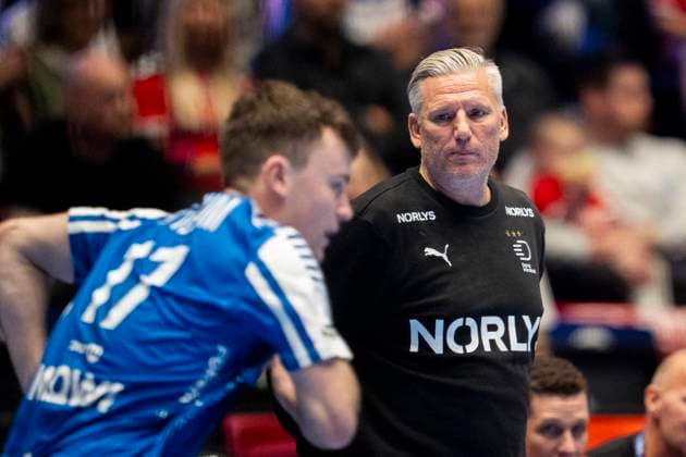 Handball, Golden League Denmark Faeroyene 39 24 Trondheim, Norway 20251102 Denmarks Nikolaj Jacobsen during the Golden League handball match between Denmark and Faeroyene in Trondheim Spektrum Photo Ole Martin Wold NTB Trondheim Norway EDITORIAL USE ONLY RESTRICTED USE FOR BETTING COMPANIES  Copyright: xOlexMartinxWoldx xNTBx