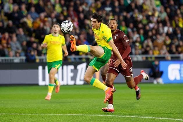 FC Nantes v FC Metz - Ligue 1 McDonald s 66 Louis LEROUX (fcn) during the Ligue 1 McDonald s match between FC Nantes and FC Metz at Stade de la Beaujoire on November 2, 2025 in Nantes, France. Nantes France  Copyright: xFEPx 776348186