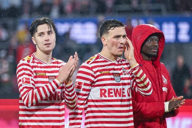 02 11 2025, Football, 1 Bundesliga, Matchday 6 Season 2025 2026, 1 FC Köln Hamburger SV, Denis HuseinbaÅ¡iÄ‡ 1 FC Köln , Said El Mala 1 FC Köln xRHR PHOTO TKx Copyright: RHR-FOTOx RHR-FOTO TK