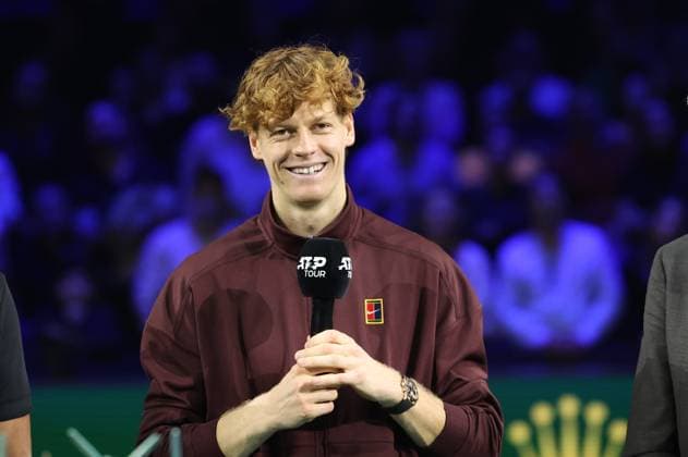 ROLEX PARIS MASTERS TENNIS 2025 Thierry Larret MAXPPP - Nanterre (92) 02 11 2025 Thierry Larret Maxppp. Tennis. Rolex Paris Masters. Paris La Defense, Nanterre (92). Du 25 octobre au 2 novembre 2025. Dimanche 2 novembre 2025. Finale : Felix AUGER-ALIASSIME (CAN) vs Jannik SINNER (ITA) Nanterre (92) PARIS LA DEFENSE ARENA ILE DE FRANCE FRANCE  Copyright: xMAXPPPxThierryxLarretx TLR202511021117 TLR202511021117