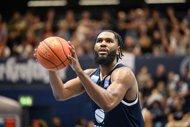 RJ Gunn MBC, 21 , Syntainics MBC vs MHP Riesen Ludwigsburg, Basketball, Bundesliga, Men, Season 2025 26, 6 Matchday, 02 11 2025 Weissenfels Stadthalle Sachsen Anhalt Germany