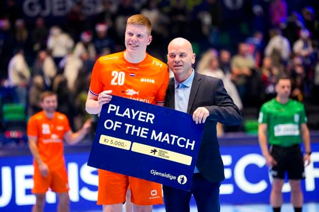 Handball, Golden League Norway Netherlands Trondheim 20251102 The Golden League handball match between Norway and the Netherlands in Trondheim Spektrum Photo Ole Martin Wold NTB Trondheim Norway EDITORIAL USE ONLY RESTRICTED USE FOR BETTING COMPANIES  Copyright: xOlexMartinxWoldx xNTBx