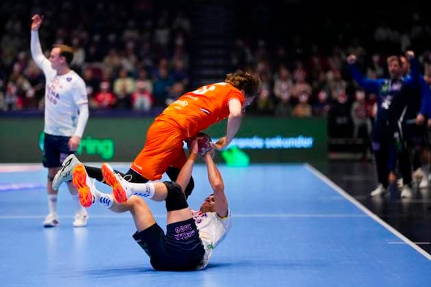 Handball, Golden League Norway Netherlands Trondheim 20251102 The Golden League handball match between Norway and the Netherlands in Trondheim Spektrum Photo Ole Martin Wold NTB Trondheim Norway EDITORIAL USE ONLY RESTRICTED USE FOR BETTING COMPANIES  Copyright: xOlexMartinxWoldx xNTBx