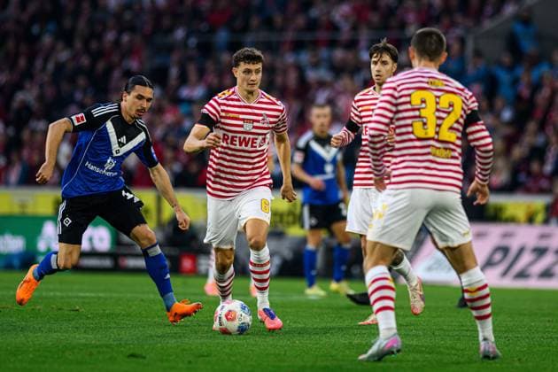 COLOGNE, GERMANY - 2 NOVEMBER, 2025: Eric Martel - The football match of Bundesliga 1.FC Koeln vs Hamburger SV at Rhein Energie Stadion.  Copyright: xVITALIIxKLIUIEVx