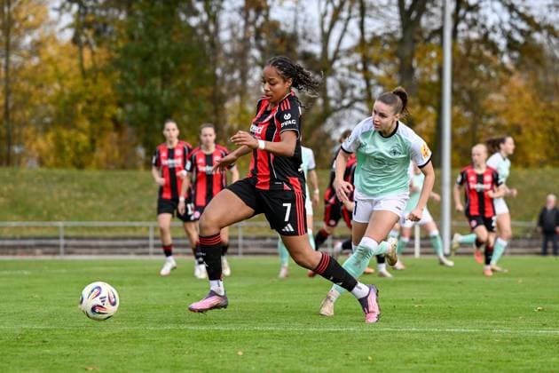 Football, Women, 2nd BL, SG 99 Andernach - Eintracht Frankfurt